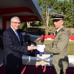 وزير الدفاع الوطني يشرف على إحياء الذكرى 52 لانبعاث الأكاديمية العسكرية