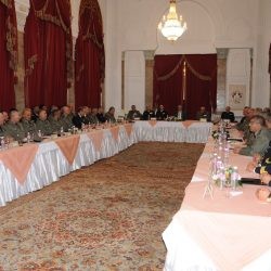 وزير الدفاع الوطني يشرف على اختتام الندوة السنوية للجيوش