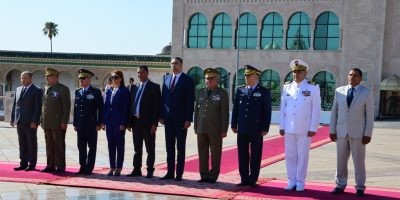 موكب رفع العلم بساحة القصبة بمناسبة الذكرى 64 لانبعاث الجيش الوطني موكب رفع العلم بساحة القصبة بمناسبة الذكرى 64 لانبعاث الجيش الوطني